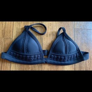 Navy crochet two piece